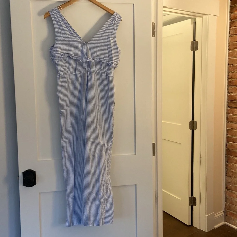 ZARA Striped Jumpsuit Size S - Picture 3 of 5